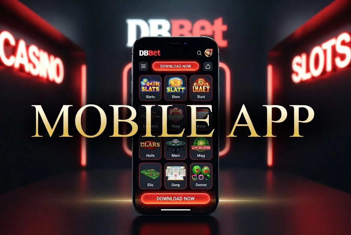 DBBet mobil ilovasi koʻrinishi